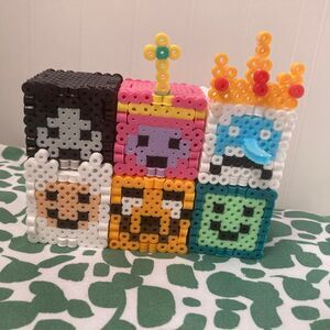 Adventure Time Perler Bead Figurines